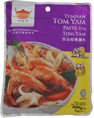 Tean's Gourmet Tumisan Tom Yam Paste For Tom Yam