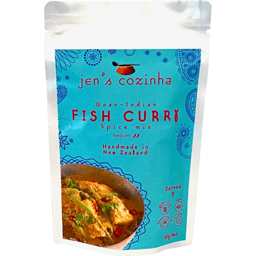 Jen's Cozinha Goan Fish Curry Powder Mild - Med Foil Pouch
