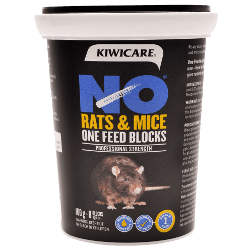 Kiwicare No Rats & Mice One Feed Block