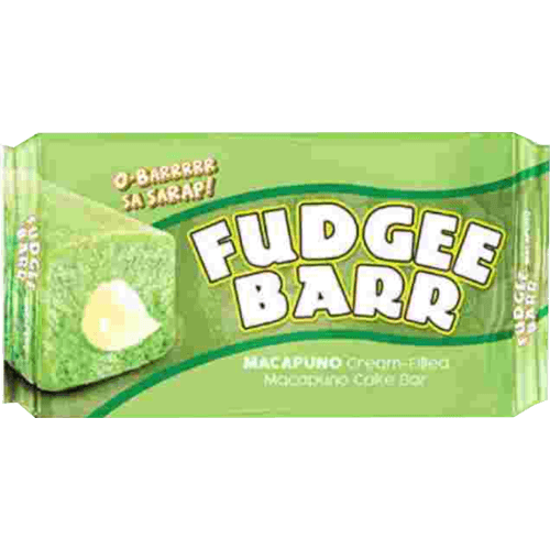 Rebisco Fudgee Barr Macapuno Cream-Filled Cake Bar