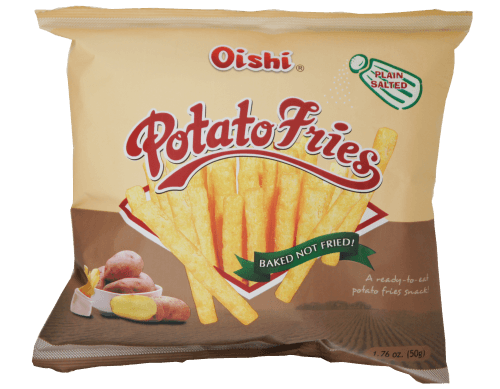 Oishi Plain Salted Potato Fries