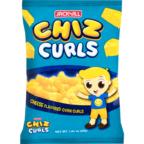 Jack 'n Jill Cheese Flavour Chiz Curlz