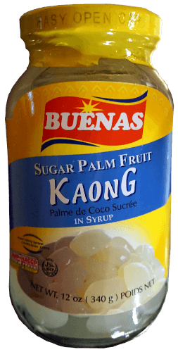 Buenas Kaong Sugar Palm Fruit in Syrup 340 g