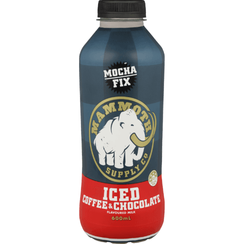Mammoth Supply Co. Mocha Fix Iced Coffee & Chocolate Flavoured Milk 600 mL
