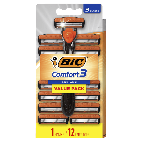 Bic Comfort 3 Hybrid Disposable Razor