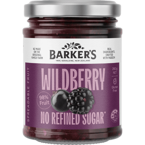 Barker's Wildberry Spreadable Fruit Preserve