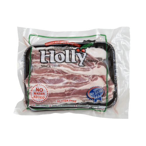 Holly Brand Gluten Free Dry Cured Streaky Bacon