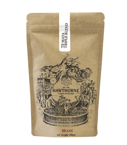 Hawthorne Coffee Roasters Te Mata Triple Blend Coffee Beans 200 g