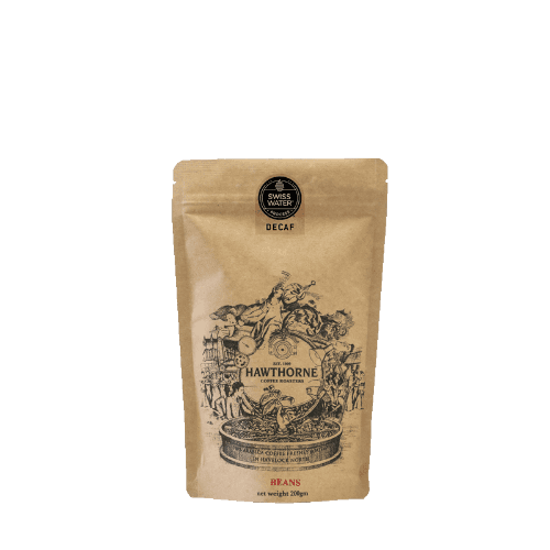Hawthorne Coffee Roasters Swiss Water Decaffeinated Coffee Beans 200 g
