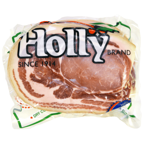 Holly Brand Dry Cured Middle Bacon
