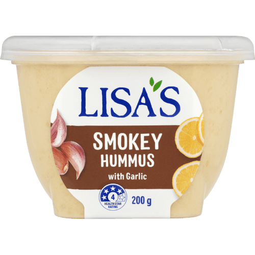 Lisa's Smokey Hummus With Garlic