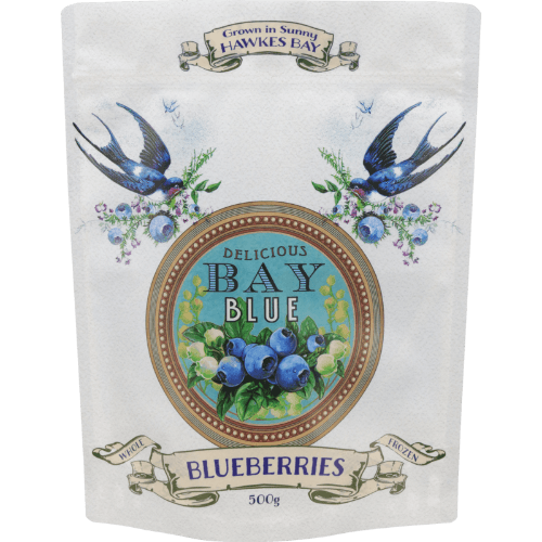 Bay Blueberries Whole Frozen Berries 500 g