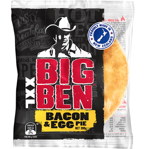 Big Ben XXL Bacon & Egg Pie