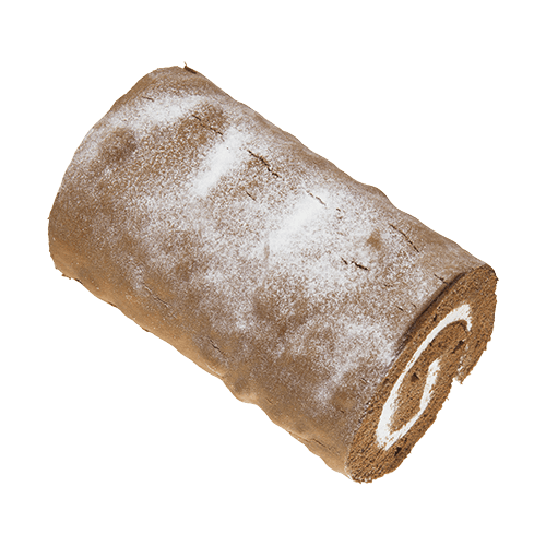 Chocolate Mock Cream Log