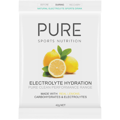 Pure Sports Nutrition Lemon Electrolyte Hydration Sachet