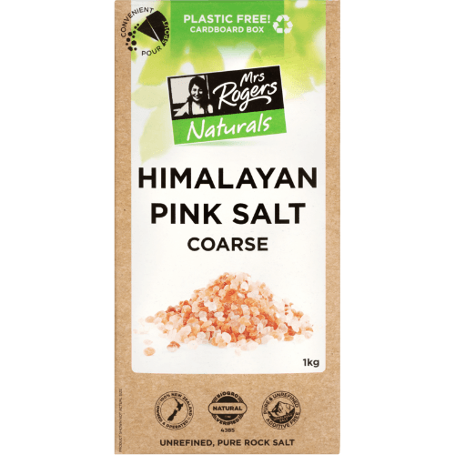 Mrs Rogers Naturals Coarse Himalayan Pink Salt 1 kg