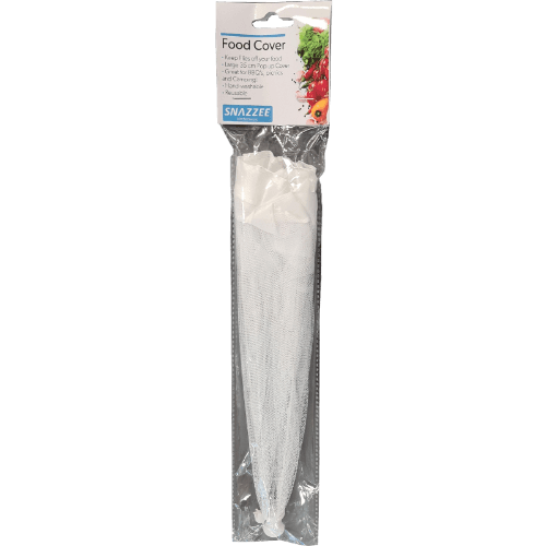 Snazzee White Food Cover