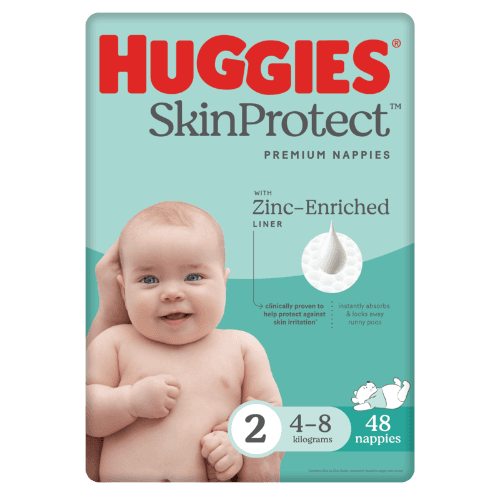 Huggies Nappies Infant For Boys & Girls Size 2 4-8kg