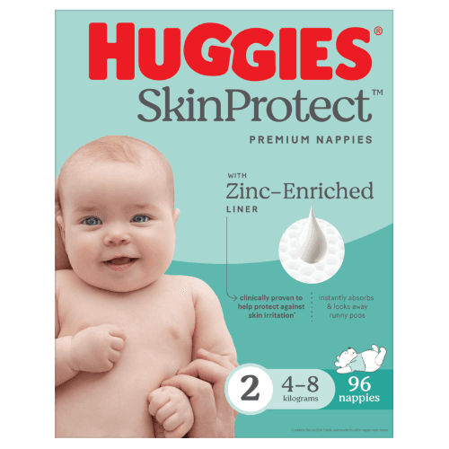 Huggies Nappies Infant For Boys & Girls Size 2 4-8kg