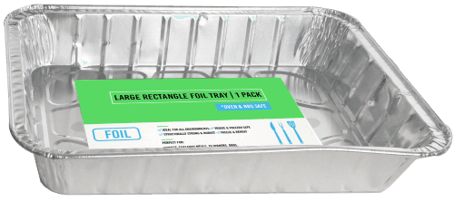 Snazzee Foil Tray Rectangle Large