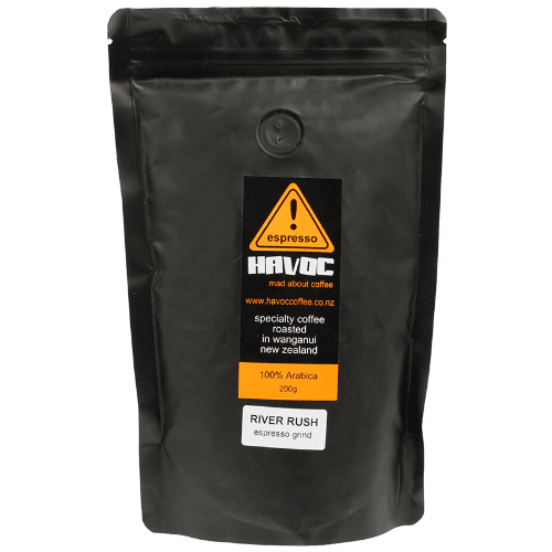 Havoc River Rush Espresso Grind Coffee 200 g