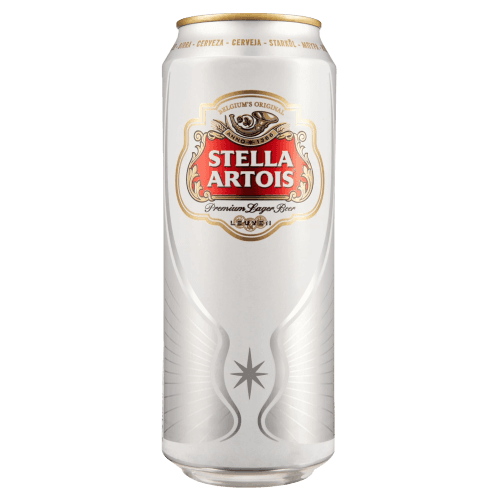 Stella Artois Lager Beer Can