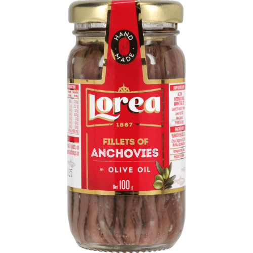 Lorea Fillets Of Anchovies In Olive Oil 100 g