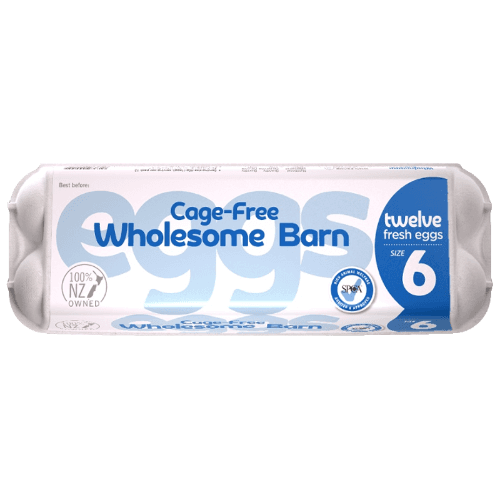Wholesome Barn Cage Free Size 6 Eggs 12 pack