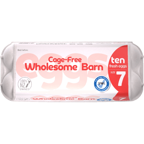 Wholesome Barn Cage Free Size 7 Eggs 10 pack