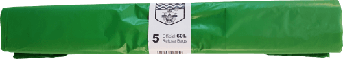 CHB Refuse Green Refuse Bags 5 × 60 L