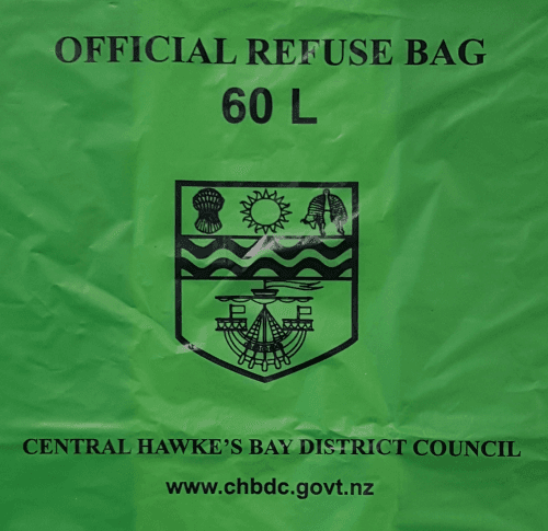 CHB Refuse Green Refuse Bag Single 60 L