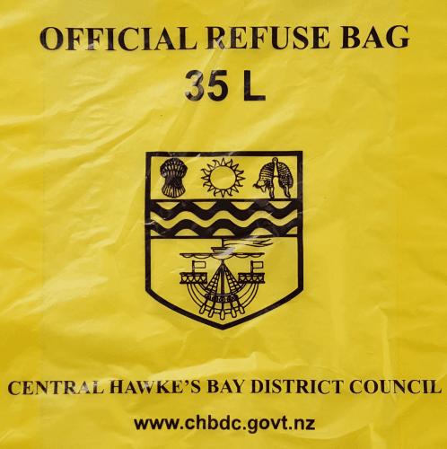 CHB Refuse Yellow Refuse Bag Single 35 L