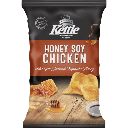 Kettle Chip Company Honey Soy Chicken Potato Chips