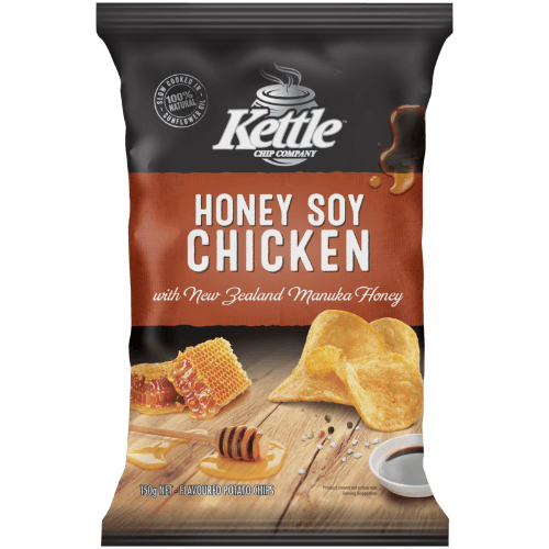 Kettle Chip Company Honey Soy Chicken Potato Chips