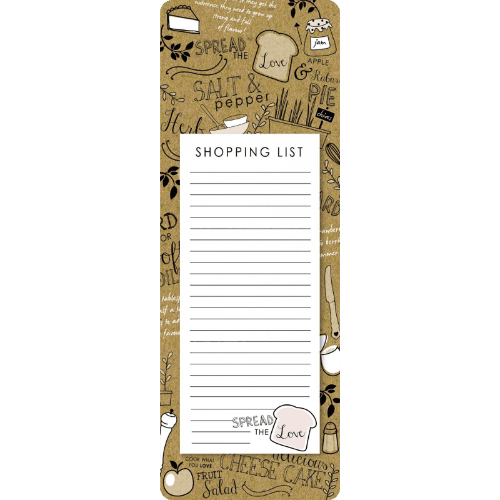 Artwrap Kitchen Mix Magnetic Shopping Pads Assorted Designs