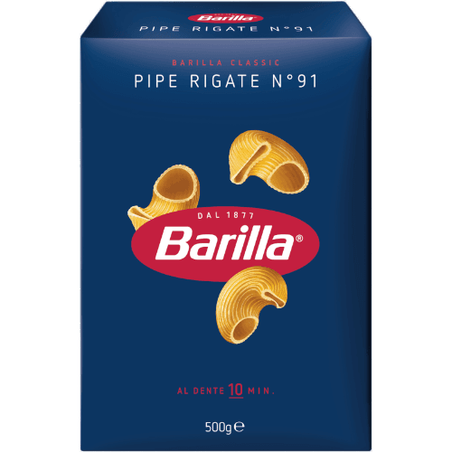 Barilla Pipe Rigate Pasta