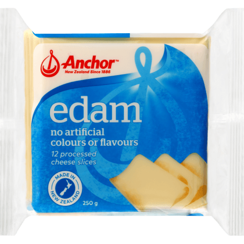 Anchor Edam Processed Cheese Slices