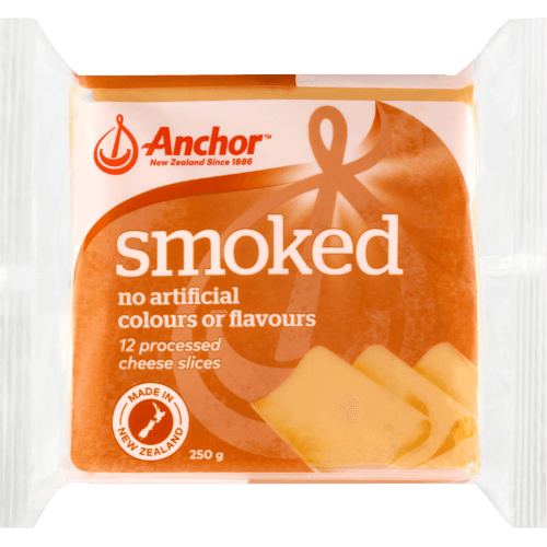 Anchor Smoked Processed Cheese Slices