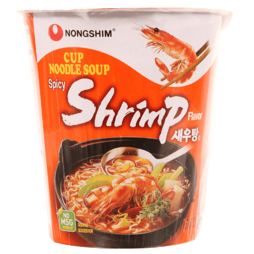 Nongshim Spicy Shrimp Cup Noodle Soup