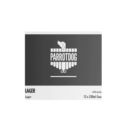 Parrotdog Lager Beer Cans