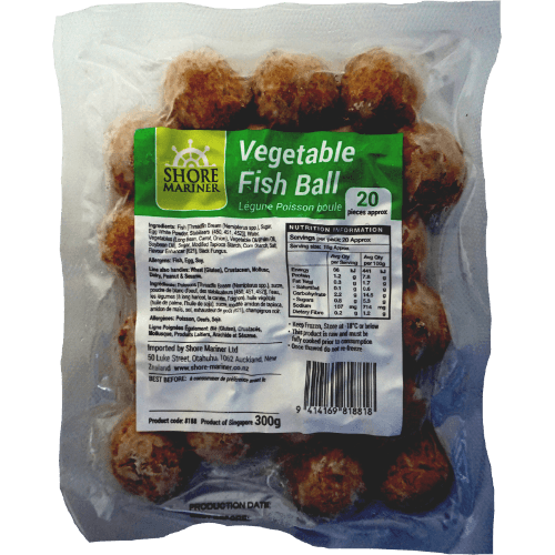 Shore Mariner Vegetable Fish Ball 300 g