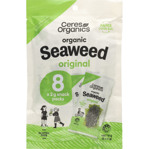 Ceres Organics Original Organic Seaweed Snack Pack