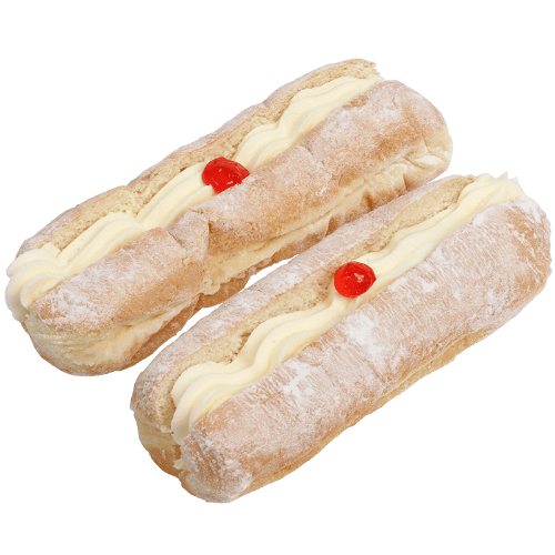 Long Donut With Mock Creme 2 pack