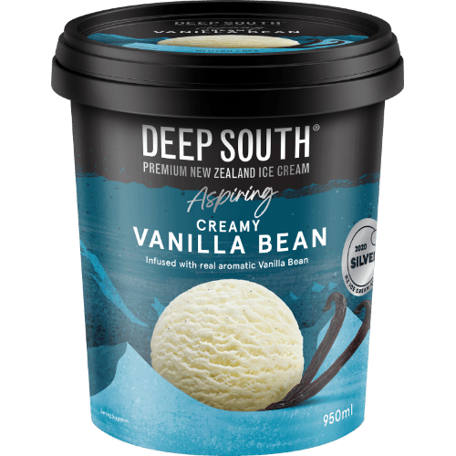 Deep South Aspiring Creamy Vanilla Bean Ice Cream 950 mL