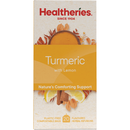 Healtheries Turmeric With Lemon Tea Bags