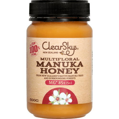 Clearskys Multifloral Manuka MG85+ (5+) Honey