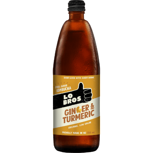 Lo Bros Ginger & Turmeric Kombucha
