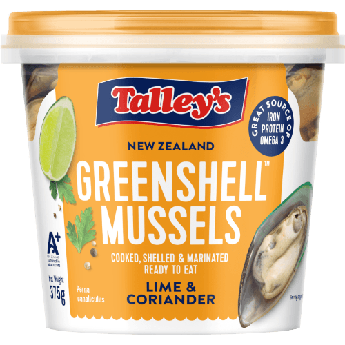 Talley's Lime & Coriander Greenshell Mussels