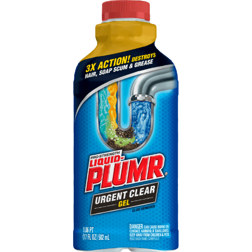 Liquid Plumr Pro Strength Urgent Clear Gel
