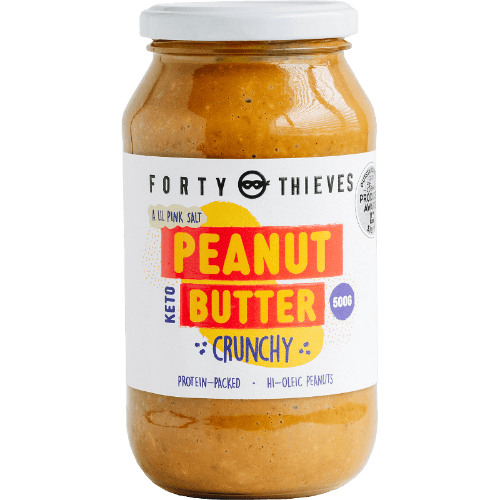 Forty Thieves Crunchy Peanut Butter